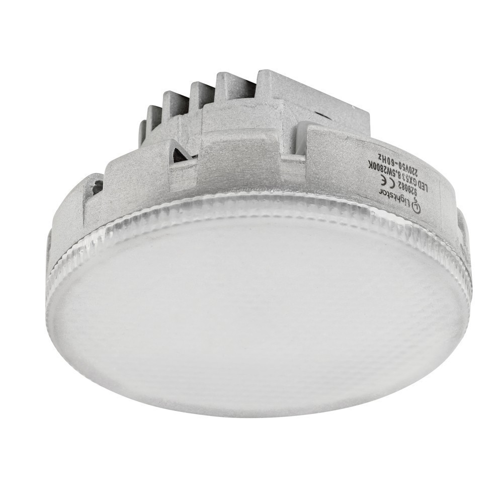Lightstar Лампа LED 220V TABL GX53 8.5W=80W 680LM 180G FR 2800K 20000H (в комплекте)